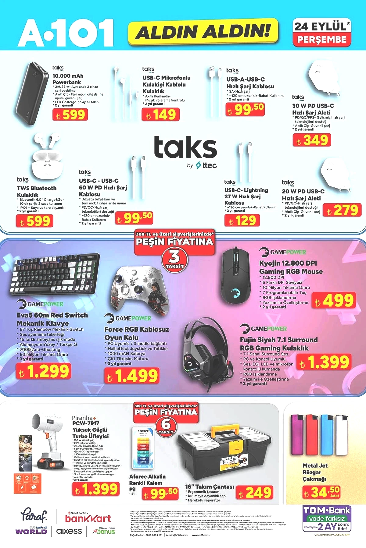 A101'DE BU HAFTA İNDİRİM VAR: FİYATLARI GÖREN MARKETE KOŞACAK! (A101 24-30 EYLÜL) - Sayfa 5