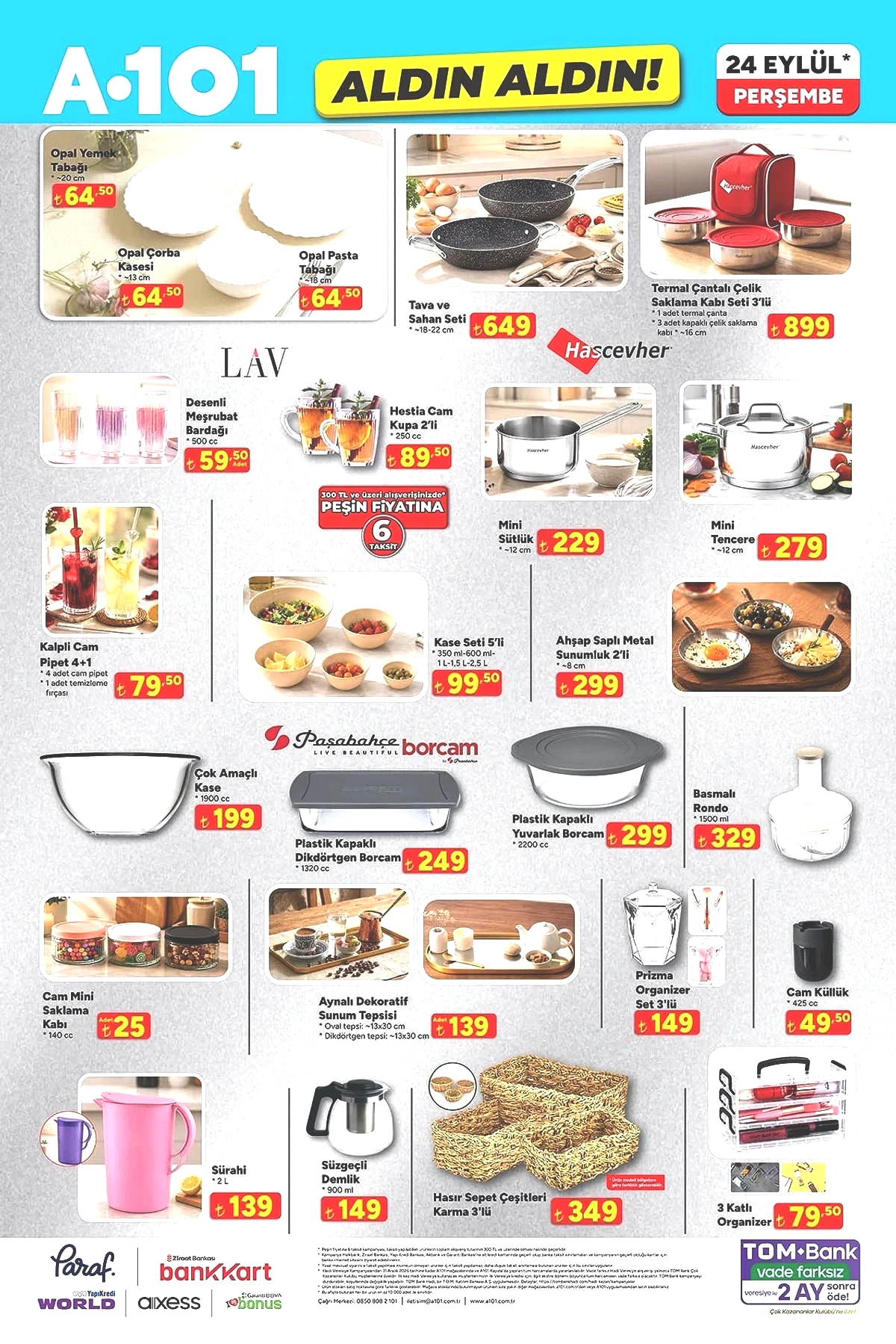 A101'DE BU HAFTA İNDİRİM VAR: FİYATLARI GÖREN MARKETE KOŞACAK! (A101 24-30 EYLÜL) - Sayfa 7