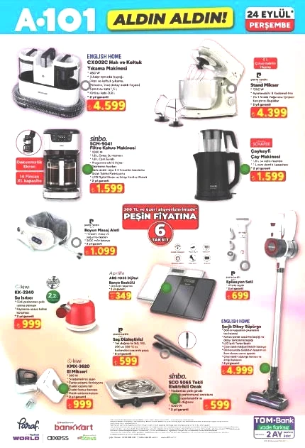 ALDIN ALDIN A101 YENİ KATALOG 24 EYLÜL PERŞEMBE A101 Aldın Aldın bu hafta hangi ürünler indirimde A101 Halı ve Koltuk Yıkama Makinesi, Boyun Masaj Aleti, Kedi ve Köpek Maması...