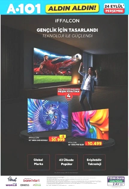 A101 KATALOG BUGÜN SATIŞTA 24 EYLÜL PERŞEMBE: A101 Aldın Aldın bu hafta hangi ürünler indirimde A101 Halı ve Koltuk Yıkama Makinesi, Boyun Masaj Aleti, Kedi ve Köpek Maması... A101 KATALOG BUGÜN SATIŞTA 24 EYLÜL PERŞEMBE: A101 Aldın Aldın bu hafta hangi ürünler indirimde A101 Halı ve Koltuk Yıkama Makinesi, Boyun Masaj Aleti, Kedi ve Köpek Maması...